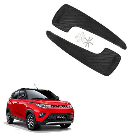 Adroitz Car Mud Flaps Mudguards Splash Guards for Mahindra KUV100 ...