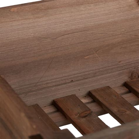 Dark Brown Wooden Planter Box Buy Now