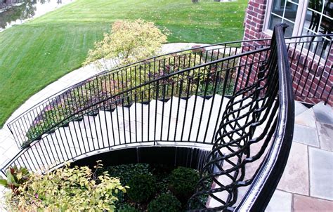 Wrought Iron Staircase Railing