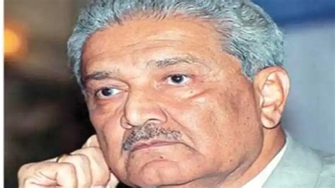 Abdul Qadeer Khan died a sad, dejected man