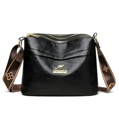 Buy SYGA Women's Pu Leather Material with Casual Versatile Simple ...