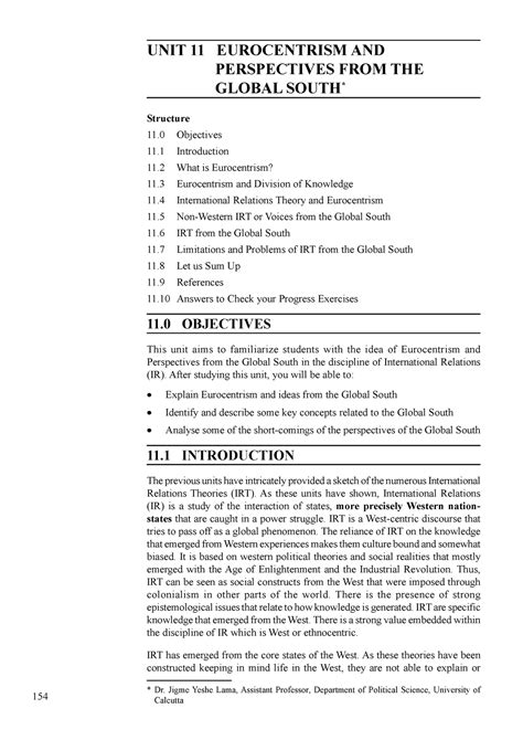 Unit-11 - history of india - 154 Theoretical Perspectives UNIT 11 ...