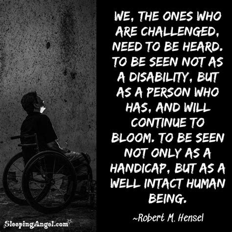 Inspirational Quotes From Disabled People