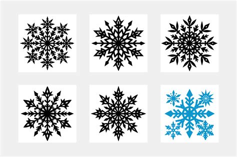 Image result for Basic Snowflake Shape