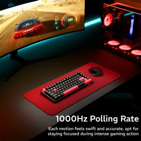Buy Dawg HighKEY 718 Wireless Keyboard, Blue Tactile Switches