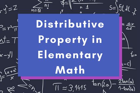 Image result for Distributive Property Elementary Math