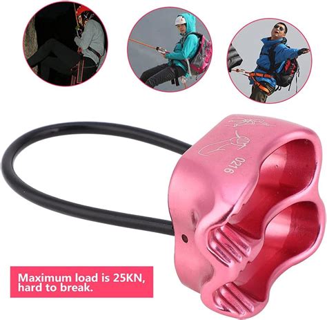 Vomeko Professional 25KN Rappel ATC Belay Device,Climbing India | Ubuy