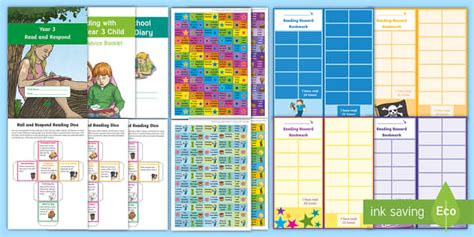 Year 3 Reading At Home Resource Pack (teacher made) - Twinkl