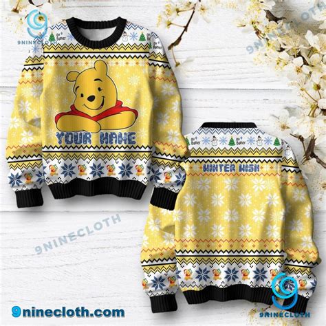 [Free Shipping + 20% Off] Pooh Winnie The Pooh Winter Wish Personalized ...