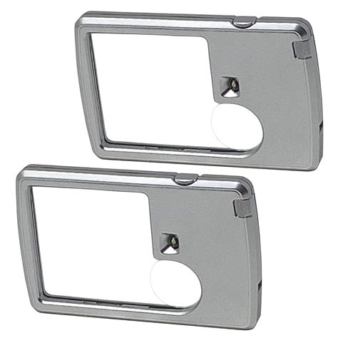 Cmoredetail His & Her Pocket Magnifier Bundle: Includes 2 Magnifiers ...