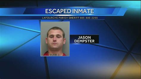 Lafourche authorities locate escaped parish jail inmate