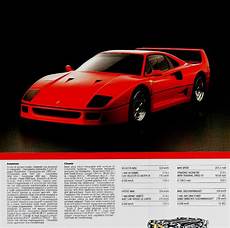 F40 Colors by 1988 F40 Specs Colors Facts History And Performance F40 Colors
