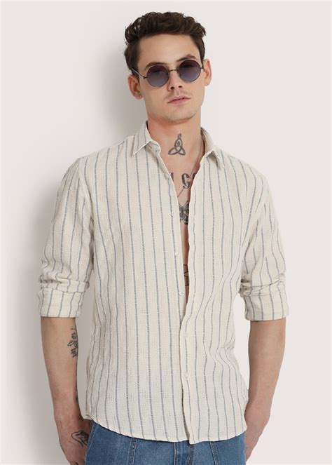 Buy Striped Shirts for Men Online | Banana Club – Page 6
