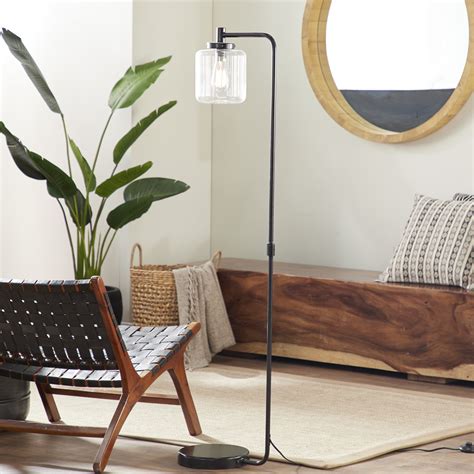 Black Floor Lamp Industrial at Colin Fleming blog