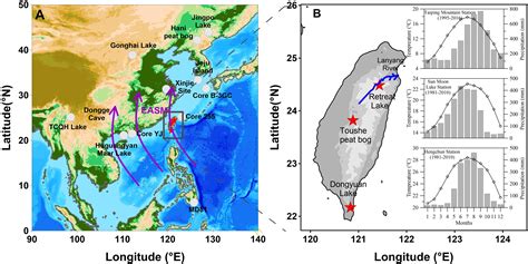 Frontiers | Holocene East Asian Summer Monsoon Rainfall Variability in Taiwan