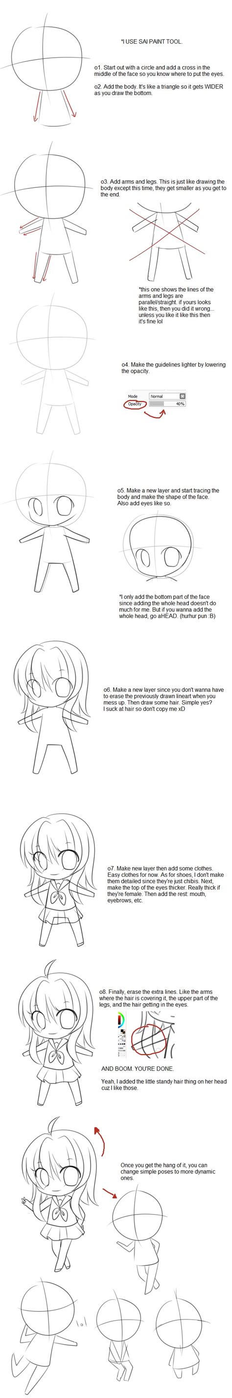 Chibi Drawing Tutorial 的图像结果