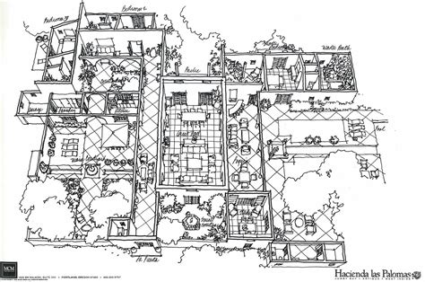 Mexican Hacienda Style House Plans - Small Hacienda House Plans ...