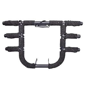 B.K ACCESSORIES 3 Rod Leg Guard Crash Gurad with Rope Heavy Duty ...