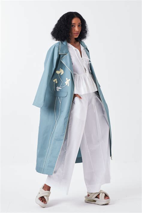Three - Poppy White Jacket Co-ord Set - Elahe