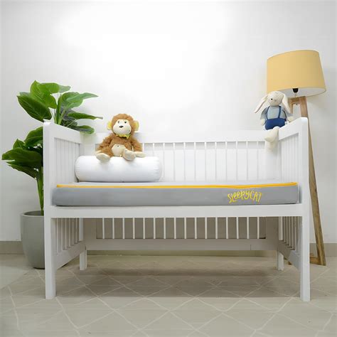 Buy SleepyCat High Density Foam Baby Mattress, Medium Firm, Toddler ...