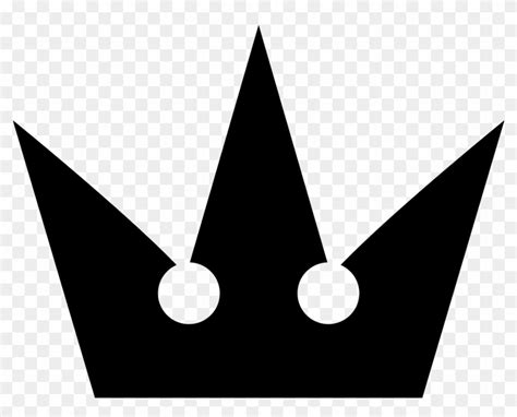 Symbol - Kingdom Hearts Crown Symbol - Free Transparent PNG Clipart ...