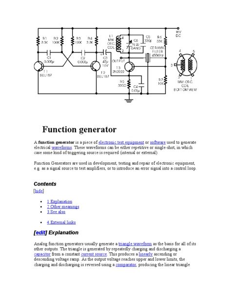 Function Generator Using Guide 的图像结果