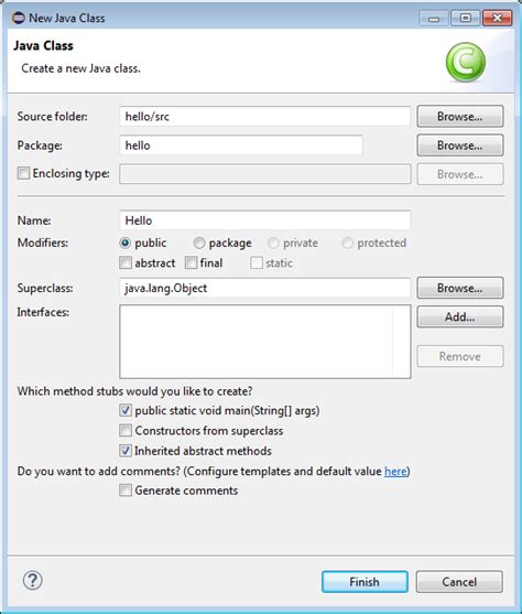 Image result for Eclipse Java HelloWorld Tutorial