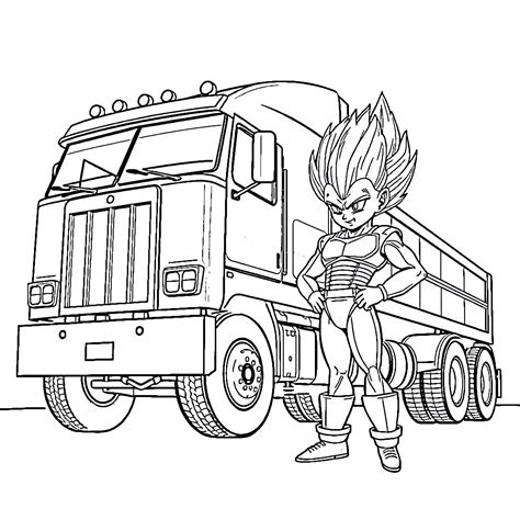 142 Best Vegeta Coloring Pages (Free Printable PDFs)