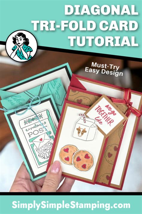 Image result for Card Double Fold Tri Tutorial