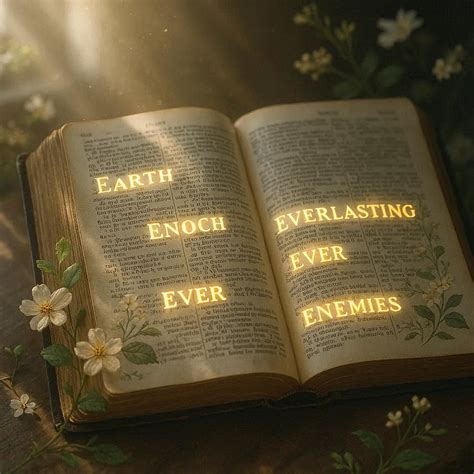 A Deep Dive into Biblical Meanings Beginning with E - proverbesdamour