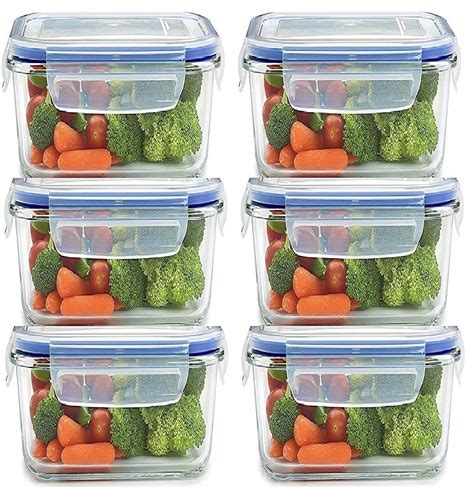 Buy Mantavya Plastic Airtight Food Kitchen Fridge Storage Jars and ...