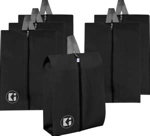 Heart Home Shoe Pouch Black - Price in India | Flipkart.com