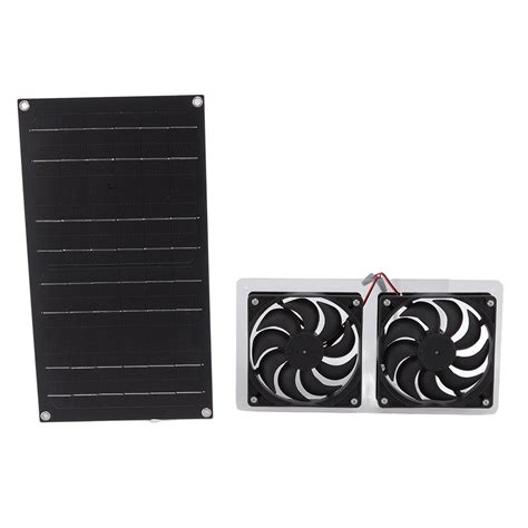 Buy Solar Exhaust Fan, Solar Panel Fan Kit Low Noise Monocrystalline ...