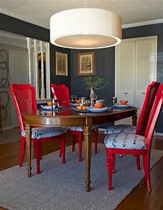 Eclectic Dining Room Sets by Diy Ideas Spray Paint And Reupholster Your Dining Room Eclectic Dining Room Sets