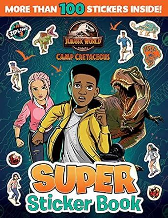 Jurassic World Camp Cretaceous: Super Sticker Book (Universal) : Amazon ...