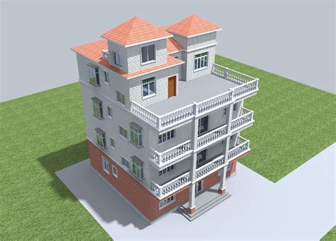 农村自建房设计图二层 面积100-130m² 农村自建房别墅设计图纸大全_建房圈