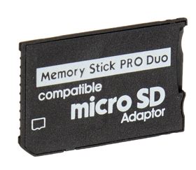 Memory Stick Pro Duo Adapter Micro Sd To Memory Stick Pro Duo For Sony Psp | Shop Today. Get it ...