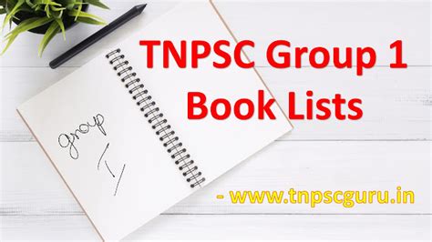 TNPSC Group 1 Prelims 2022 Book Lists by www.tnpscguru.in - Book Lists ...