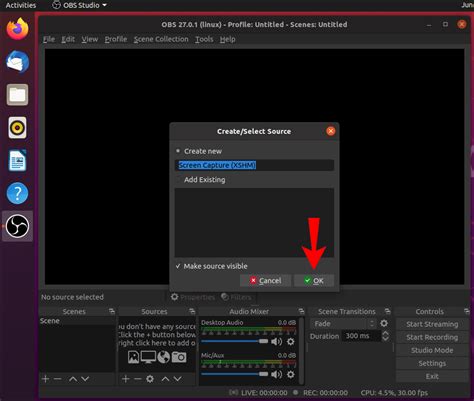 OBS Studio How to Capture Screen 的图像结果