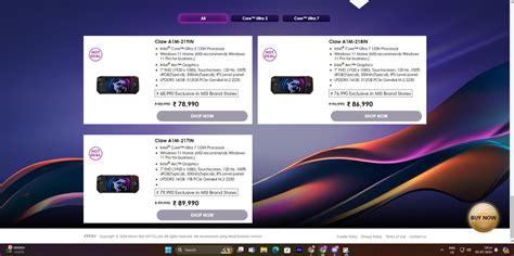 MSI Claw Gaming Handheld and Crosshair 16 HX Monster Hunter Edition ...