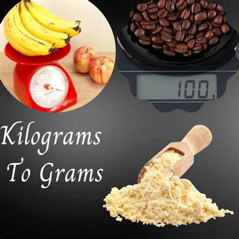 How many grams in a kilogram(conversion chart) - Yummy Indian Kitchen