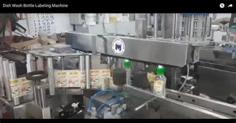 Automatic Sticker Labeling Machine - Round Container Sticker Labeling ...