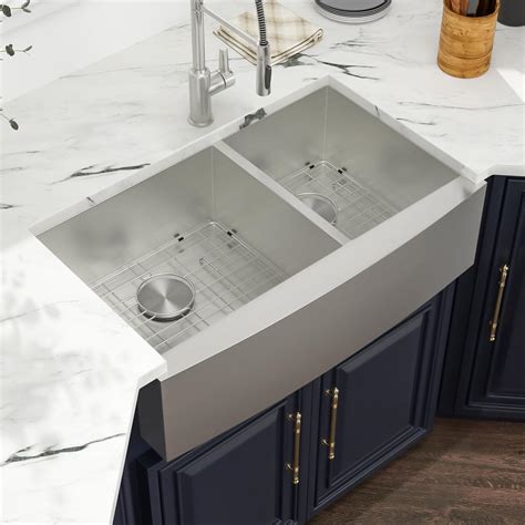 Snapklik.com : 36 Double Farmhouse Sink - 36 Inch Kitchen Sink Double ...