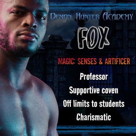 Meet Fox from Demon Hunter Academy – Traci Lovelot