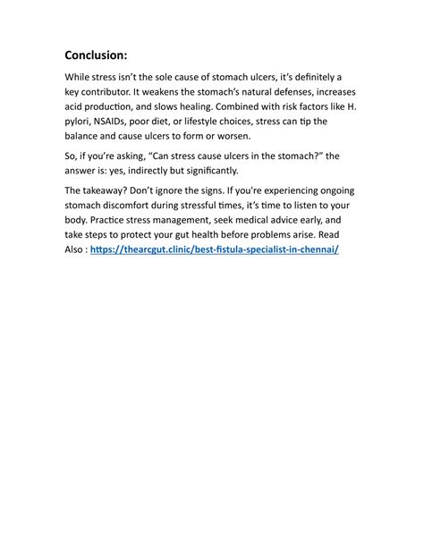 PPT - Can stress cause gastric ulcers PowerPoint Presentation, free ...