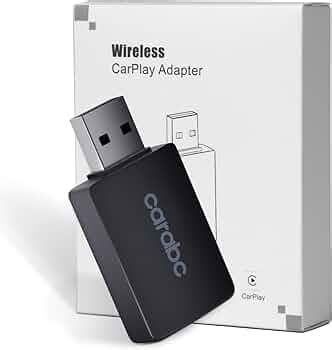CARABC B1 Hottest Plug and Play Wireless CarPlay Adapter Convert Wired ...