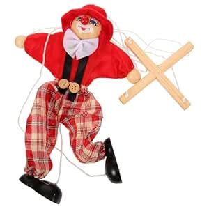 Buy Ipetboom Pirate Marionette Clown Marionette Puppet Wooden Puppet ...