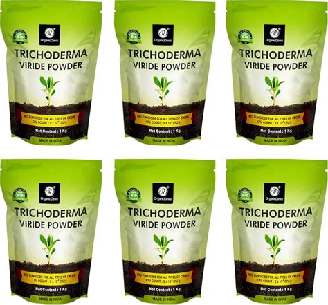 OrganicDews Trichoderma Viride Powder - (2 x 10^8 CFU per Gram) Bio ...