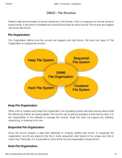 Image result for DBMS Inner Structure