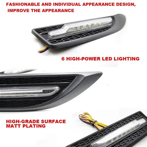 Buy Car Side Fender Light with 3 Colour LED Indicator Online